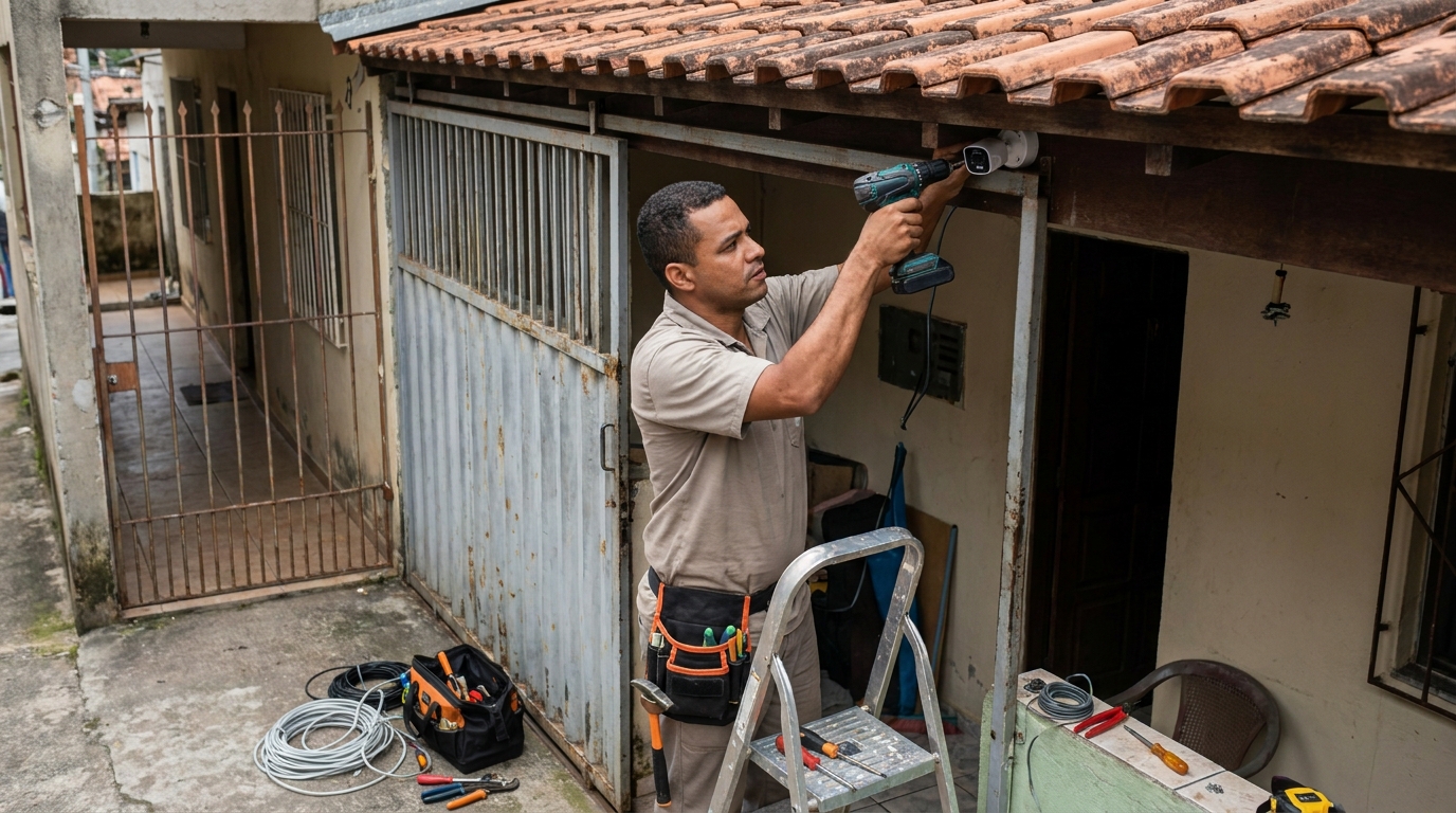 Instalação de Câmeras de Segurança perto de mim em Jundiaí‑SP