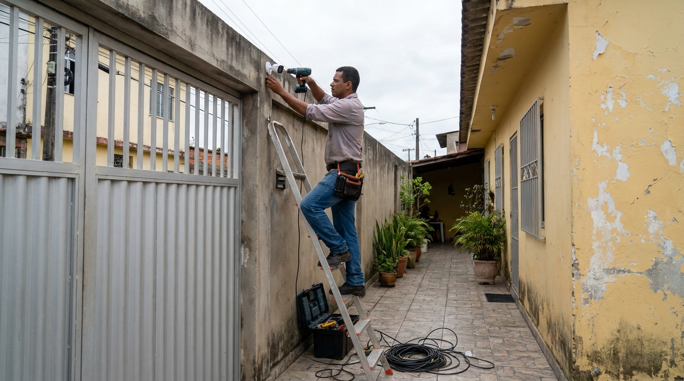 Instalacao de cameras de seguranca profissional em Jundiaí‑SP