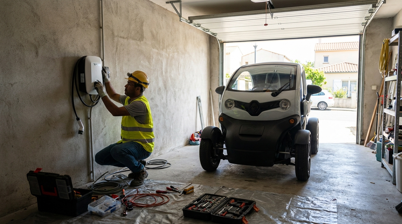 Instalacao de carregador de carro eletrico profissional em Jundiaí‑SP