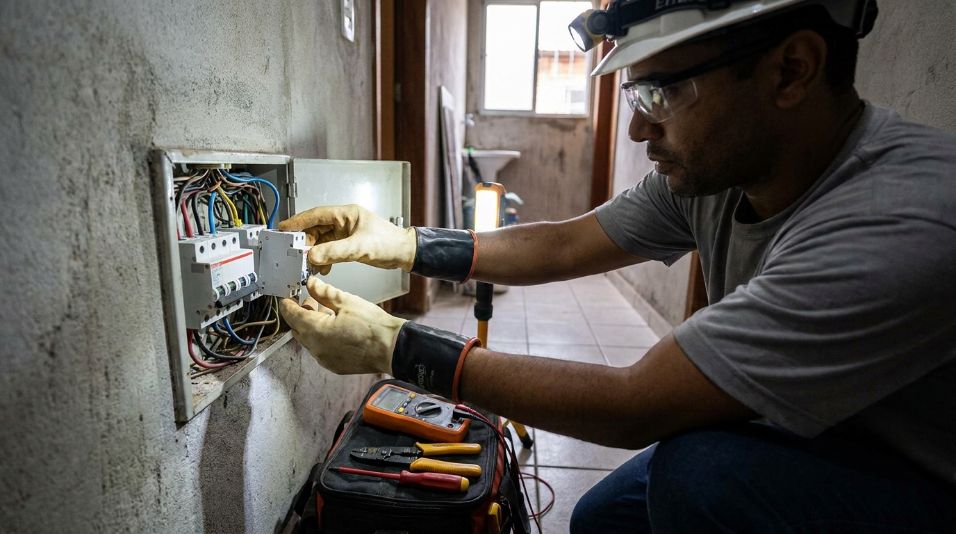 Instalacao de disjuntor profissional em Jundiaí‑SP
