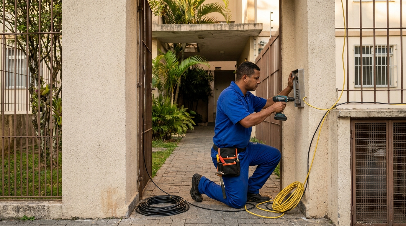 Instalacao de interfone profissional em Jundiaí‑SP