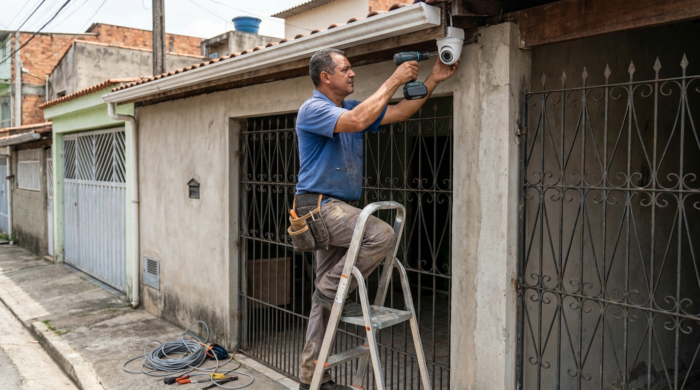 Instalacao de sistema de monitoramento em Jundiaí‑SP