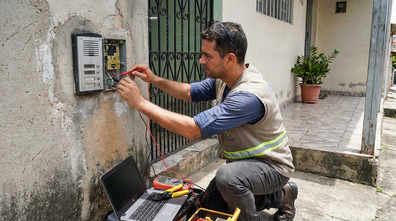 Reparo de interfone em Jundiaí‑SP